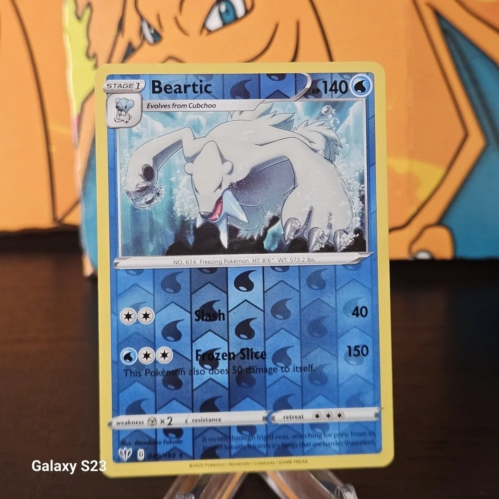 Beartic 049/189 Pokémon TCG Reverse Holo Rare